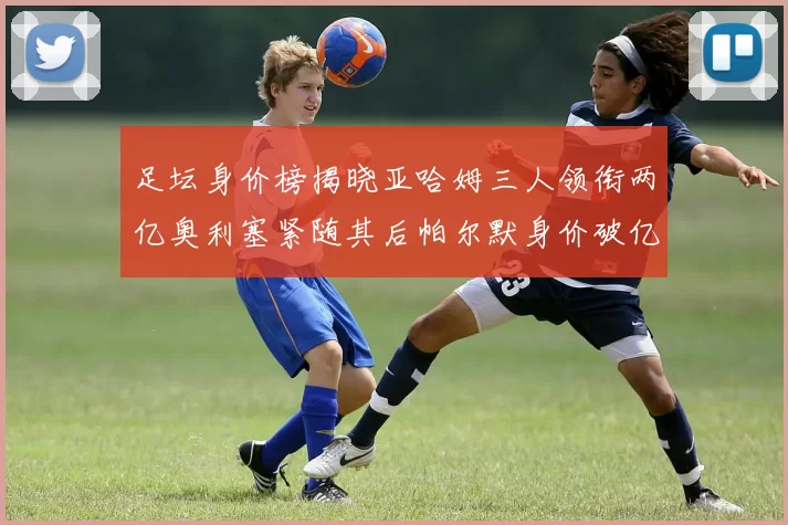 足坛身价榜揭晓亚哈姆三人领衔两亿奥利塞紧随其后帕尔默身价破亿